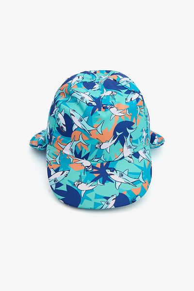 Penti Pălărie multicoloră Shark pentru băiat 1 an