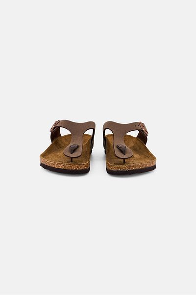 Birkenstock Kids Girl Slip On Cork Sandals, Brown