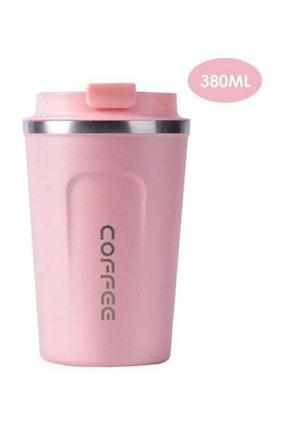 HALAMODO Stainless Steel Coffee Insulated Thermal Cup Multicolour 380ml