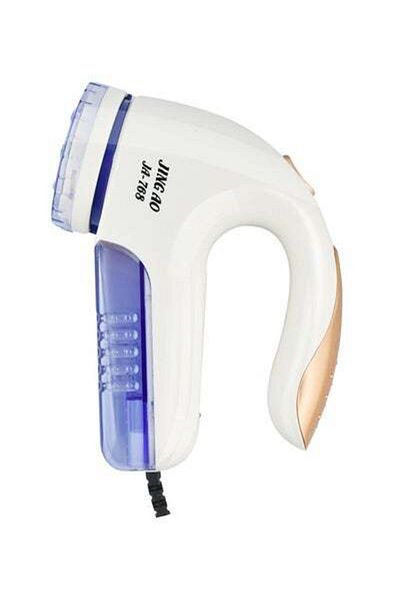 HALAMODO Electric Cloth Lint Remover White/Blue 16 x 12.55 x 6.5centimeter