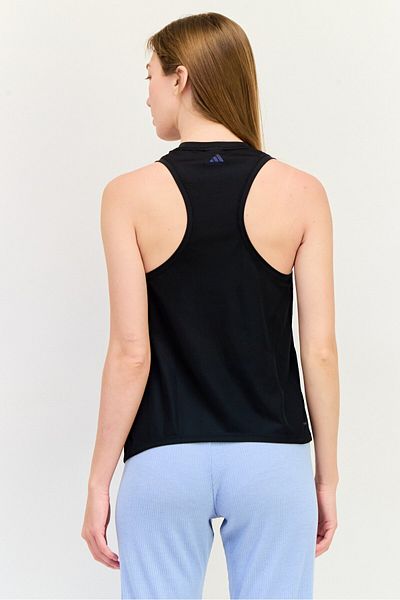 adidas Women Sportswear Fit Sleeveless Training Tank Top, Black