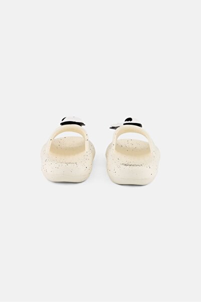 PEANUTS Toddlers Boy Slip On Slides, Off White