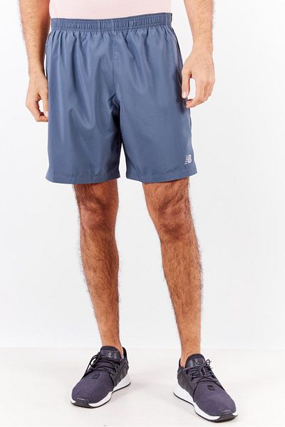 New Balance Men Athletic Fit 7 Inseam Training Short, Dark Grey