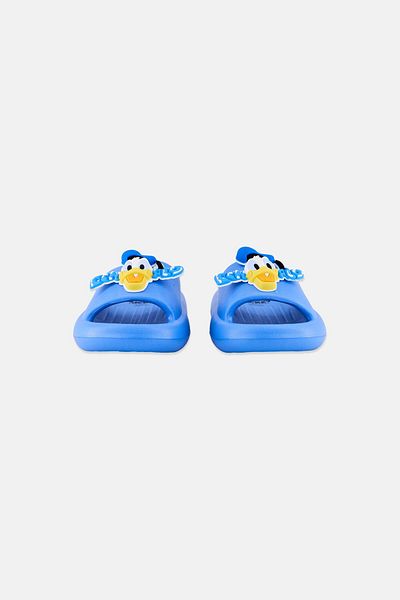Disney Toddlers Boy Slip On Mickey And Friends Slides, Blue