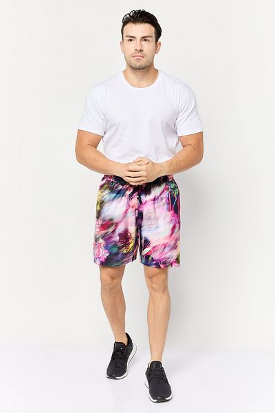 adidas Men Sportswear Fit Brand Logo Tennis Shorts, Multicolor