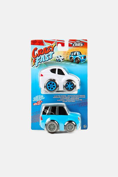 Little Tikes 2 Pieces My First Cars Crazy Fast Electro Riders, Multicolor