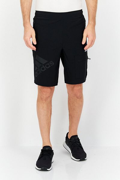 adidas Men Sportswear Fit Drawstring Training Track Pants, Black