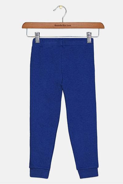 Puma Toddlers Boy Sportswear Drawstring Sweatpants, Blue
