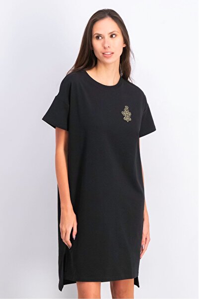 Puma Women Sportswear Fit Short Sleeves Dress, Black