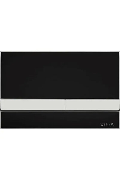 VitrA Select 740-1101 Kumanda Paneli, Siyah-Krom Buton