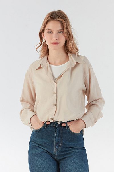 Fulla Moda Πουκάμισο με λεπτομέρεια σώματος με κολιέ