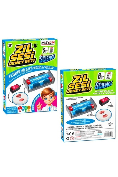 Genel Markalar MİSYON MSY-8187 ZİL SESİ DENEY SETİ