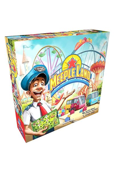 Blue Orange Board game, BLUE ORANGE- MEEPLE LAND + 8 years