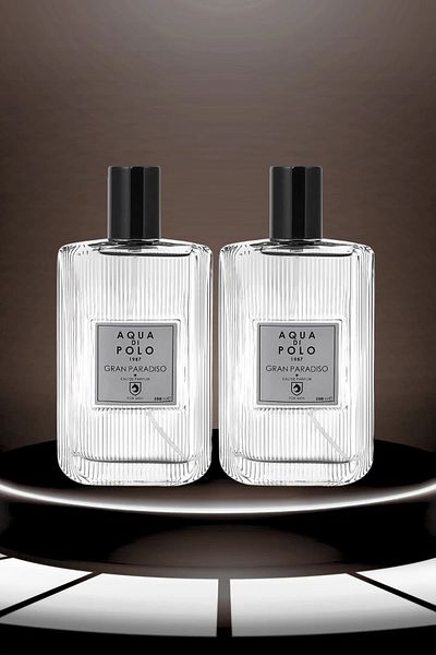 Aqua Di Polo 1987 Aqua di Polo 1987 Gran Paradiso EDP 100 ml (x2) Men's Perfume Set STCC011024