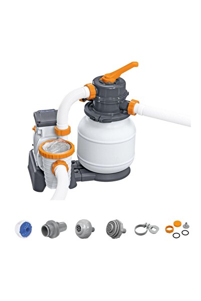 BESTWAY ® 58497 5678 L Kum Filtreli Havuz Devirdaim Sistemi
