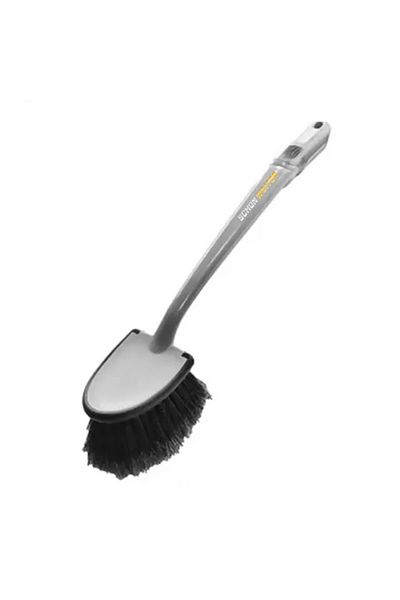 schön weiter Rubber Hood Brush Soft Long Gray