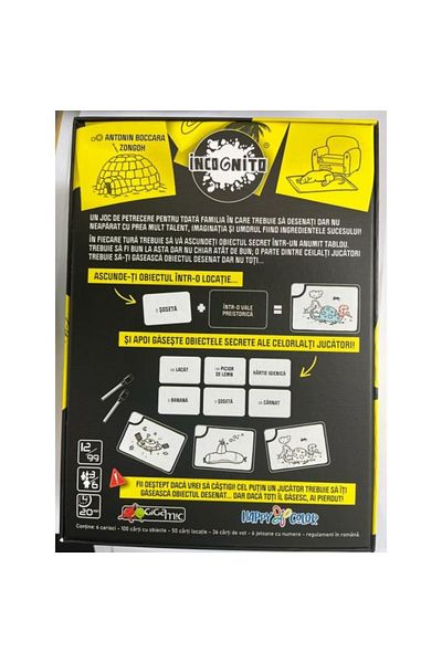 Gigamic Board Game, Incognito