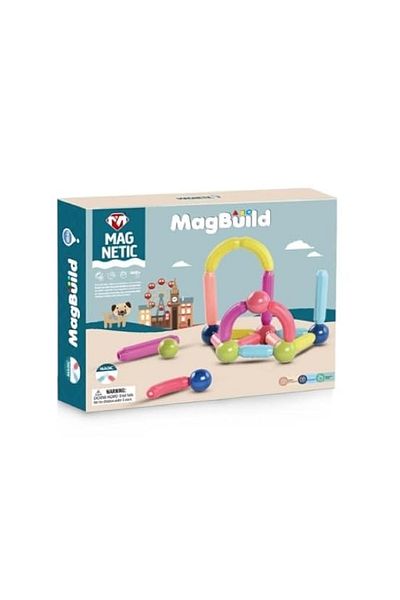 rexa Magnetic Stick and Balls Set -3D Puzzle- Building Blocks
