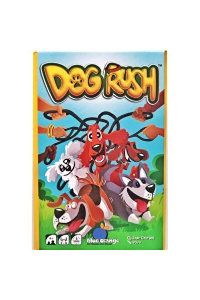 Blue Orange Joc de observare și îndemânare, DOG RUSH, Albastru Portocaliu, 4-...