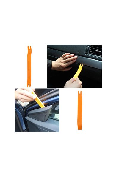 motor starter Set of 4 tools for removing interior car parts, Plastic, Glass