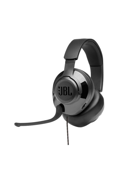 JBL Căști de gaming JBL Quantum 200, Multiplatformă, 3.5mm, Splitter PC, Microfon, Negru