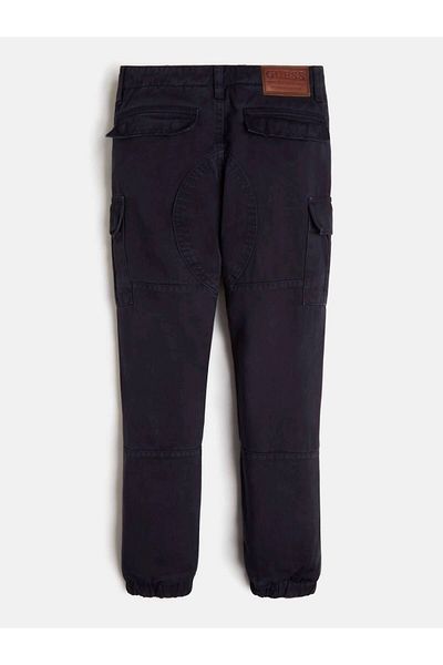 Guess Gabardine Boy's Relaxed Fit Trousers