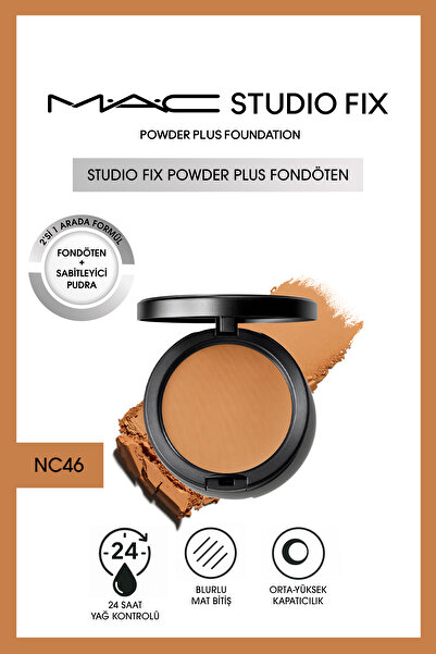 M.A.C YENİ Studio Fix Powder Plus Fondöten - NC46