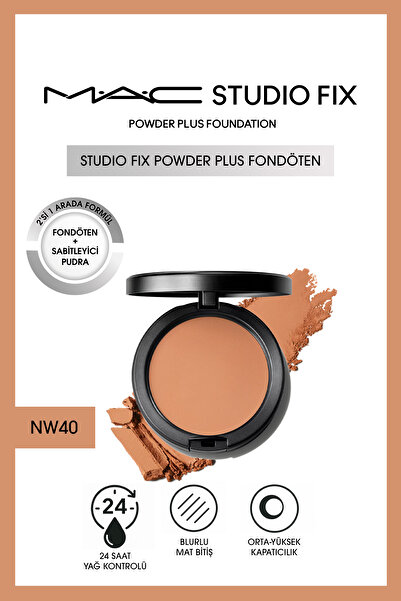 M.A.C YENİ Studio Fix Powder Plus Fondöten - NW40