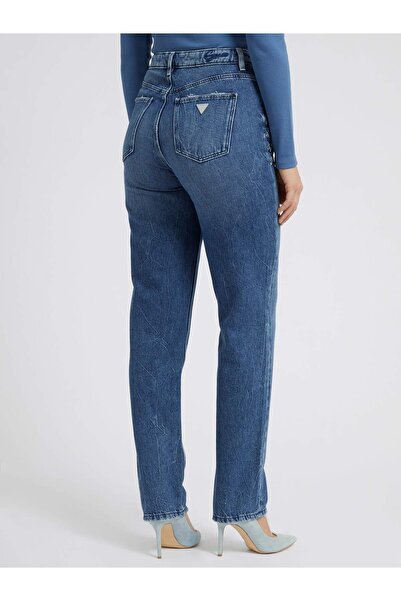 Guess Mom Kadın Relaxed Fit Jean