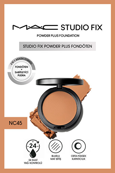 M.A.C YENİ Studio Fix Powder Plus Fondöten - NC45