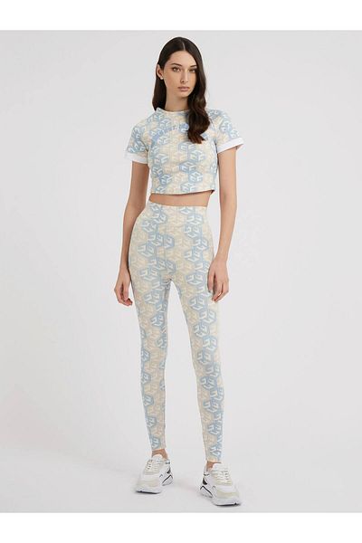 Guess Leggings cu logo G Cube pentru femei
