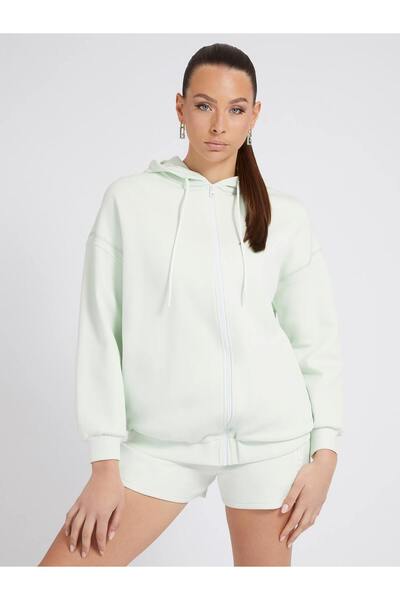 Guess Camilla Kadın Modal Karışımlı Regular Fit Sweatshirt