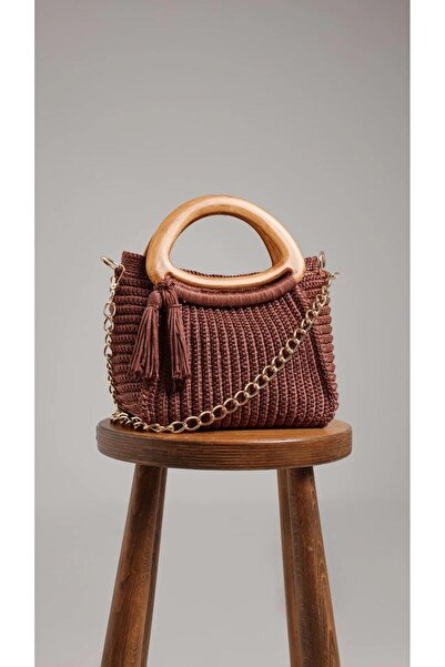 MODA Mineral Special Handcrafted Brown Bag