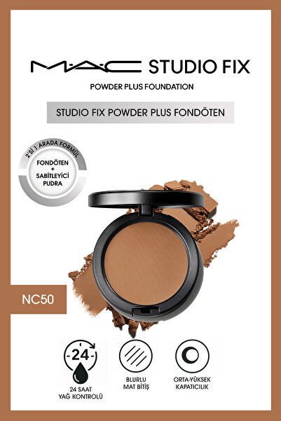 M.A.C YENİ Studio Fix Powder Plus Fondöten - NC50