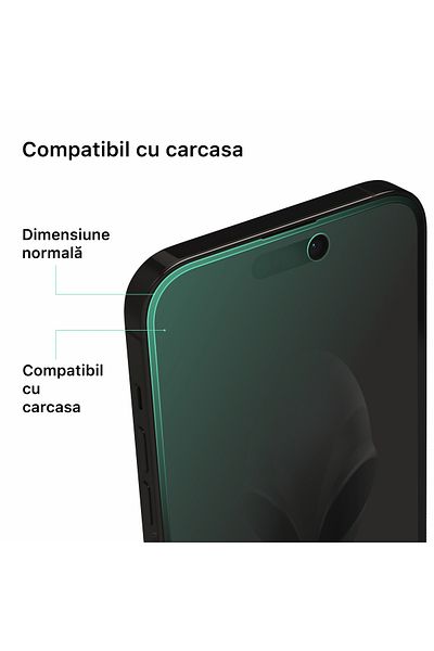 Alien Surface Case friendly renewable screen protector for Apple iPhone 15 Pro