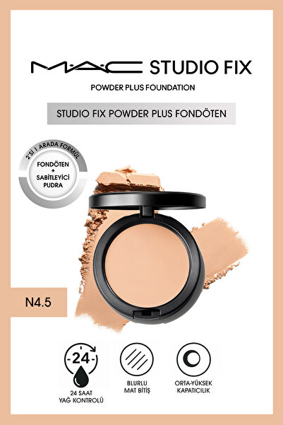 M.A.C YENİ Studio Fix Powder Plus Fondöten - N4.5