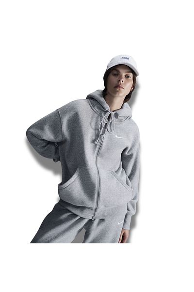 Nike W NSW PHNX FLC FZ HOODIE OS