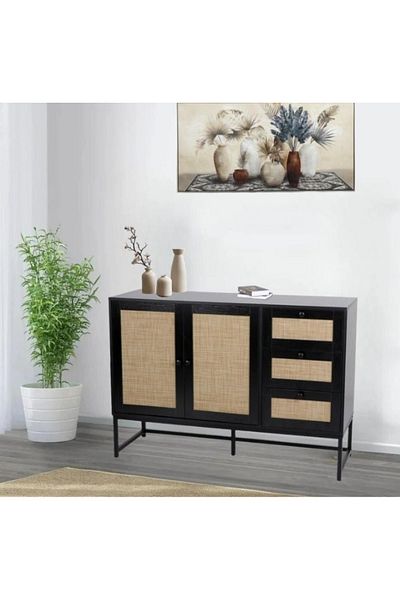 DECORA Stylish and modern buffet cabinet, 120 cm