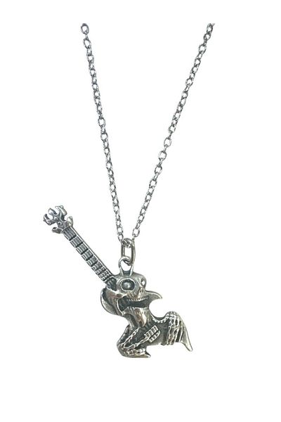 Herşey Nota Ottoman Rock'N Roll Style Metal Necklace – Unisex -60 cm Chain