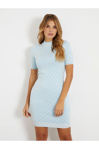 Guess Rochie de tricotaj pentru femei High School 4g Logo