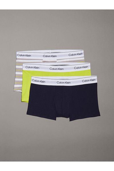 Calvin Klein Men's Multicolor Boxer Low Rise Trunk 3Pk