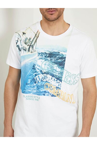 Guess Tricou pentru bărbați Boat Regular Fit