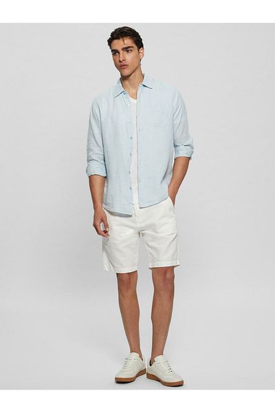 Guess Cămașă Island pentru bărbați, slim fit