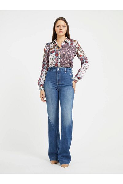 Guess Ls New Women's Regular Fit Shirt