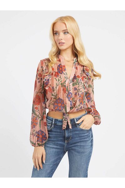 Guess Ls Dionne Women's Blouse