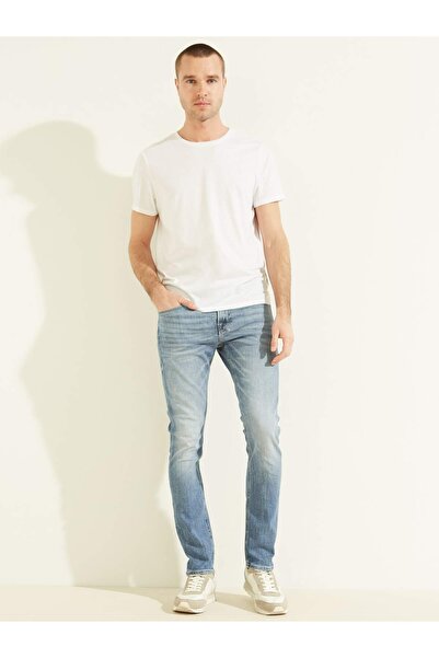 Guess CHRIS Erkek Mavi Pantolon
