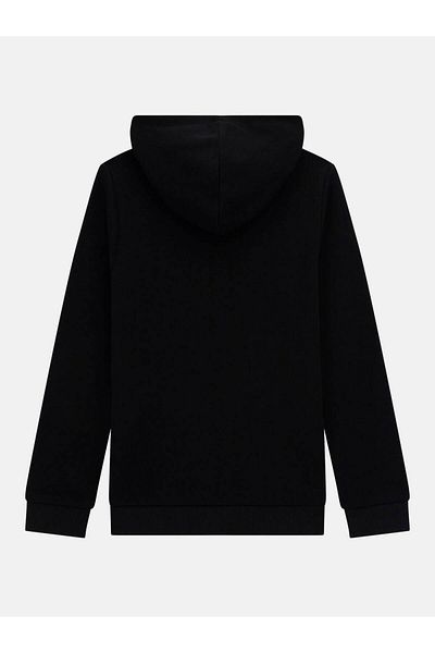 Guess Hanorac negru pentru copii