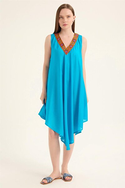 HomeStore Кольорове вишиване плаття