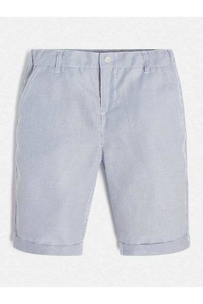 Guess Pantaloni scurți Poplin pentru bebeluși cu croiala normală