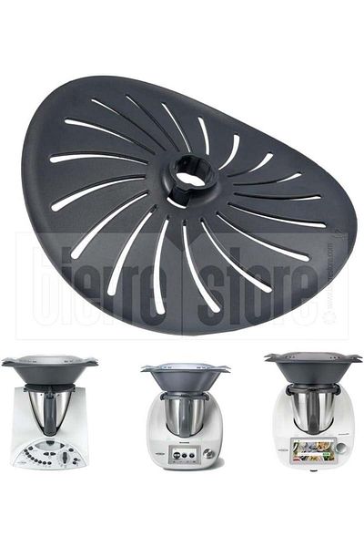 Bierre Knife guards for Thermomix TM 6, TM 5, TM 31 Bierre, silicone, black